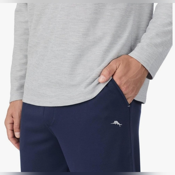 Tommy Bahama Mens 2 PC Relaxed Fit Lounge Set ~GRAY ~XL **NEW - Picture 4 of 10